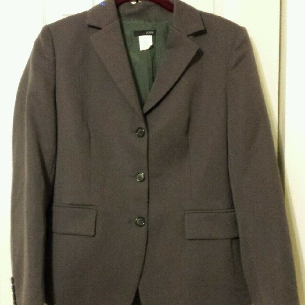 J. Crew 100% Wool Blazer Fully Lined Women's 4P